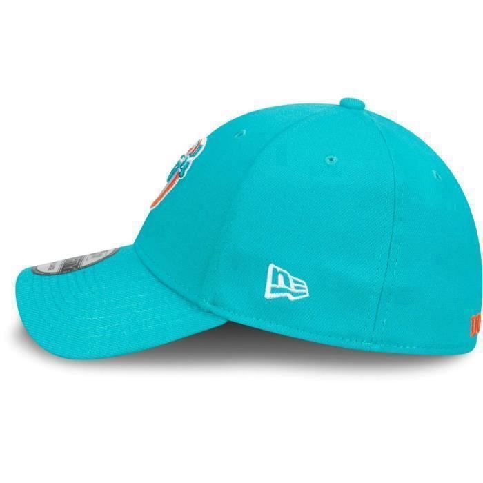 Casquette 39THIRTY - New Era - Miami Dolphins - Stretch Fit - 95% Polyester - Sportswear