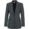 Womens/Ladies Notch Neck Regular Suit Jacket