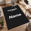 F1 (32) Personalisierter Name Büro Teppich Stilvolle Dekoration für Wohnzimmer Schlafzimmer Küche