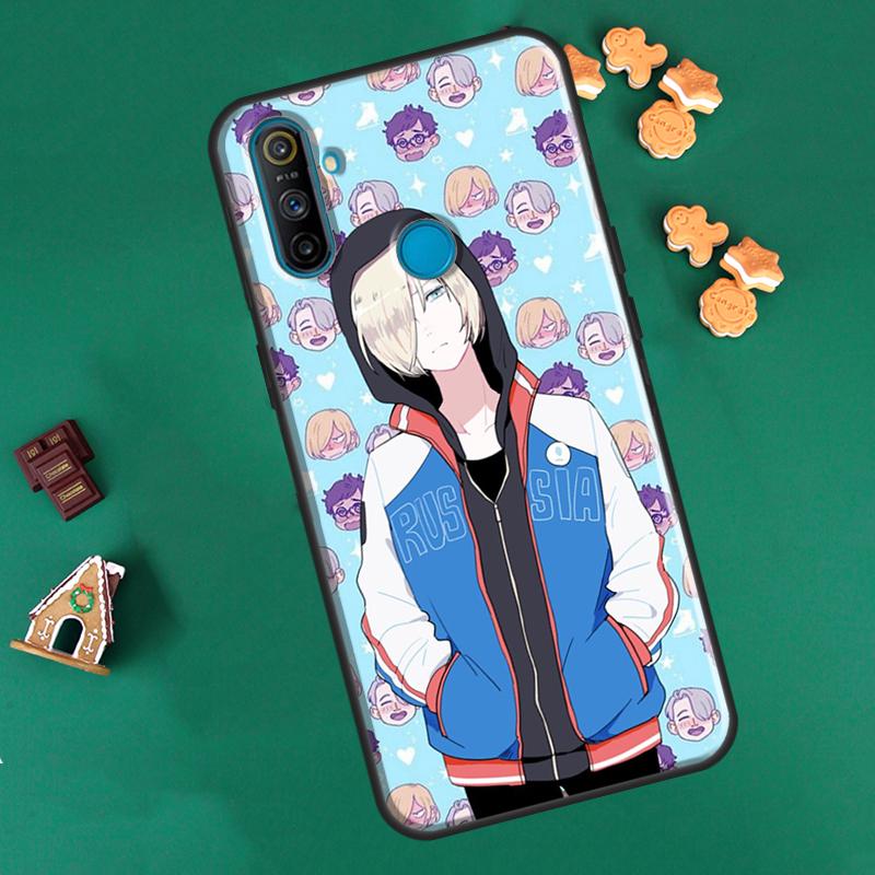 Yuri On Ice Anime For OPPO Realme 8 Pro 8i 9i GT Neo2 Master C21 Case For OnePlus 10 9 Pro Nord2 8T 9R Coque