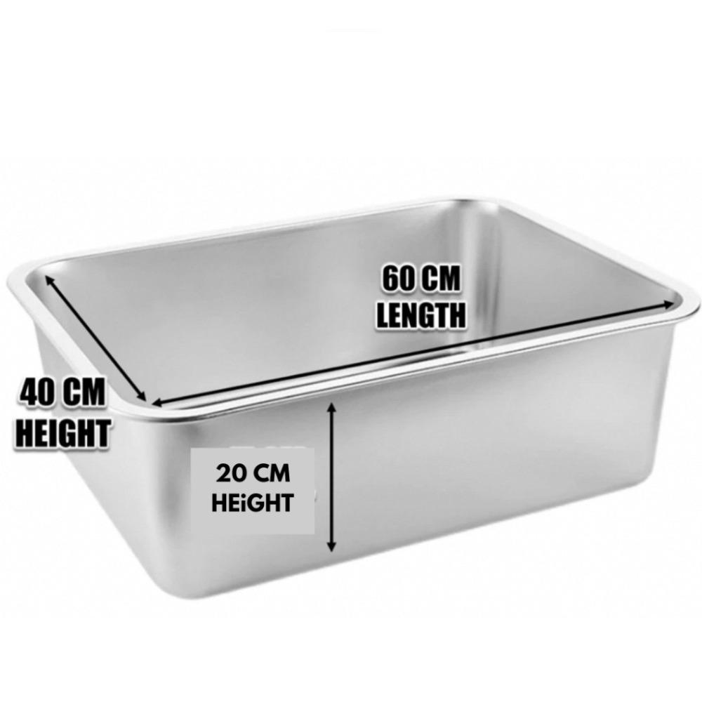 New Stainless Steel Cat Litter Box Large Capacity Easy To Clean Cat Toilet High Sided Cat potty Cat