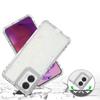 Clear Case for Motorola Moto E14 4G/G24 4G/G04 4G/G04s 4G Precise Cutouts Acrylic TPU Phone Cover with Laser-printed Film