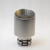 1piece of 304 Stainless Steel 2inch2.5inch3inch Muffler Tailpipe or Car Modified Exhaust Pipe, Single Sandblasted Beveled Edge