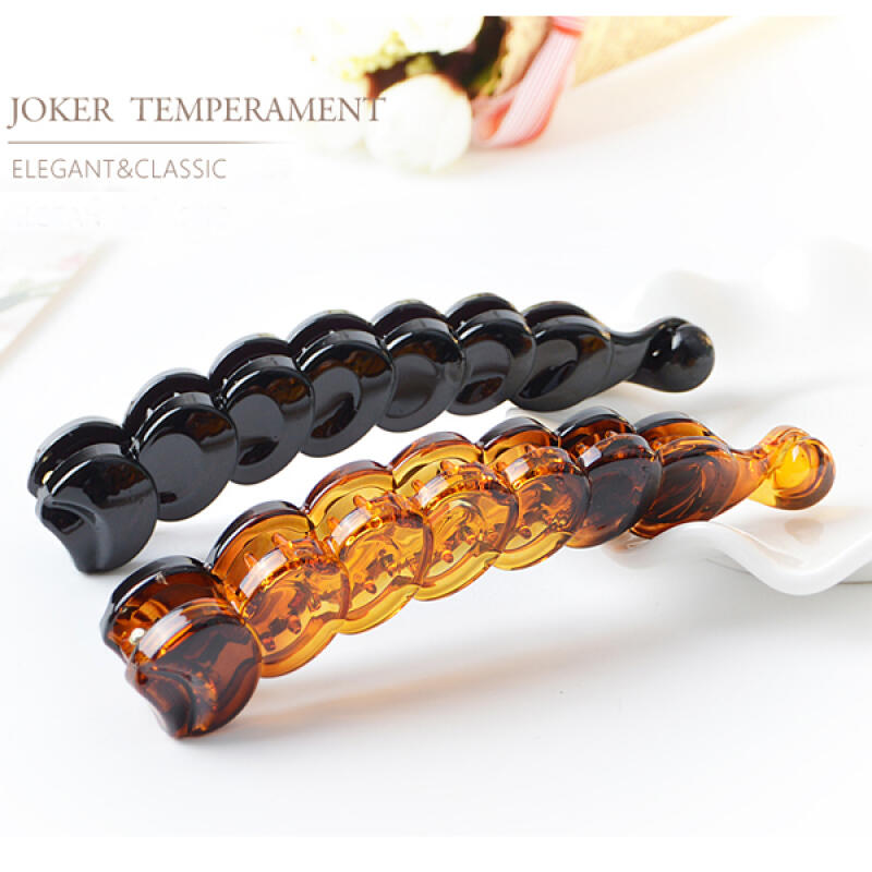 Natural Banana Clip brown