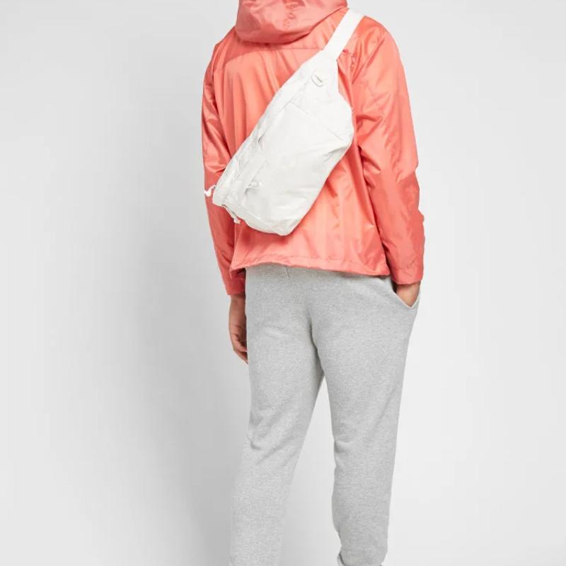 Nike Polyester Shoulder Bag Crossbody Bag Sling Bag Fanny Pack Regular Unisex Phantom Gray Casual BA5751-030