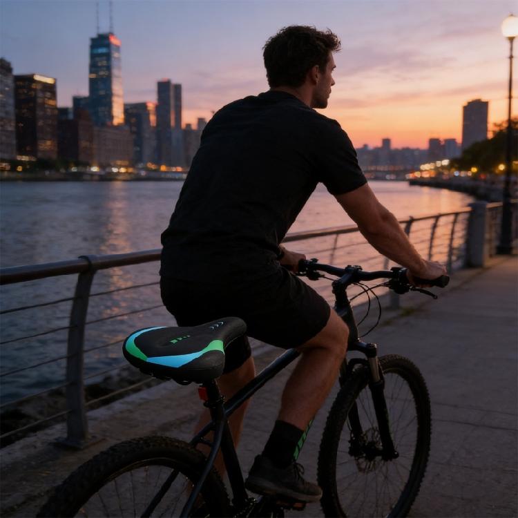 Strong Rubber Cycling Seat Delivering Superior Softness And Stability