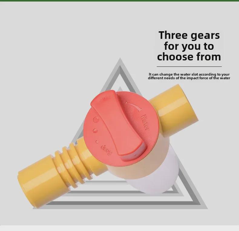 Přenosný teleskopický chenilový mop na mytí auta se samootáčejícím kartáčem