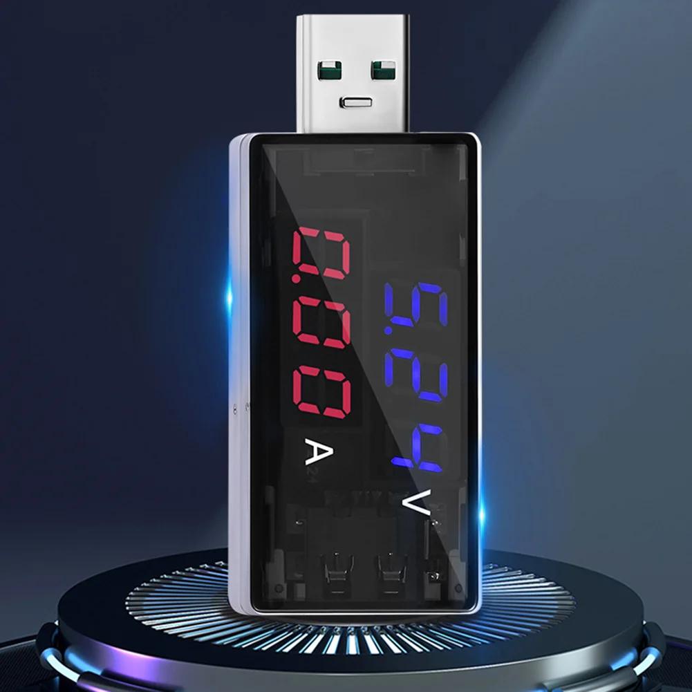 

USB DC тестер KWS11VA з цифровим дисплеєм вимірює напругу від 4 до 30В та струм до 6.5А для зарядних пристроїв China Mainland