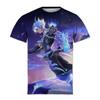 New Summer Men's 3D Digital Printed Short-Sleeve T-Shirt