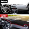 For Peugeot 3008 2008 2009 2010 2011 2012 2013 2014 2015 Car Dashboard Cover Sun Shade Avoid Light Mat Anti-UV Pad Accessories