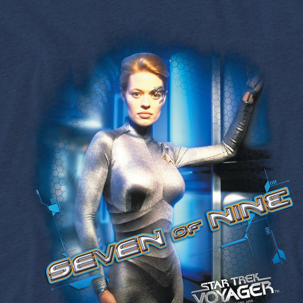 STAR TREK Unisex Adult Seven of Nine T-Shirt