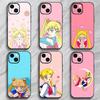 Classic Japanese Anime Cute S-Sailor Moon Phone Case Phone Case Soft Packaging Lightweight For iPhone17 16 15 14 13ProMax