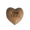 Little Pocket Hugss Wooden Heart Tokens Miss You Note Isolation Gift For Someone You Love Decoration
