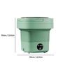 6.5L Small Folding Washing Machine Student Dormitory Underwear Folding Laundry Mini Sock Washing Machine Portable Washing Bucket