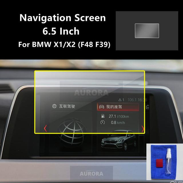 

For BMW X1/X2 F48 F39 Car Interior Center Console Transparent TPU Protective Film Anti-scratch Repair Film Accessories Refit Screen 6.5