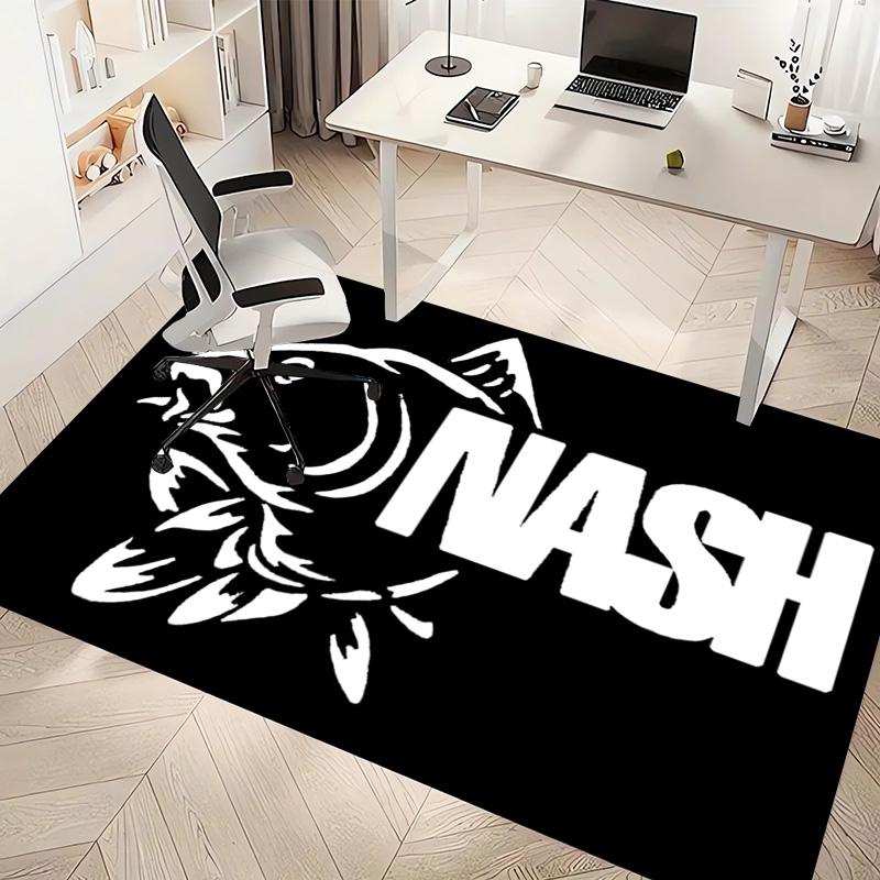 1pc Nash Tackle1 Print Area Rug - Soft, Washable Non-Slip Indoor Mat, Living Room, Home Office Decorative Rug,Office Decorative
