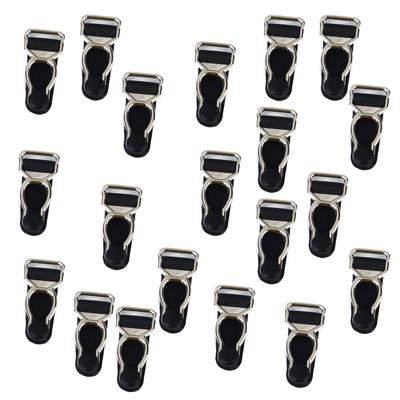 20 Pieces Garter Belt Grip End Clip Hook Corset Lingerie Accessories Black