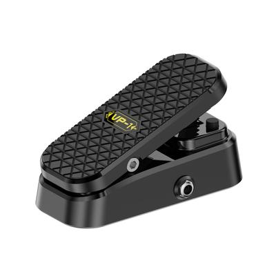 Wuyuzi Volume Expression Guitar Pedal Silent Buffer Guitar Bass Sound Effect Pedal Metal Chassis Black ABS 2 Inches 5.4 3.1
