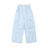 Girls' Cotton Casual Straight-Leg Trousers
