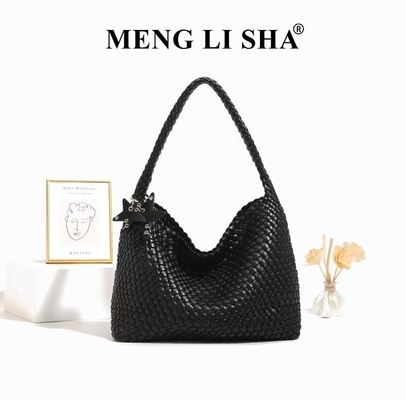 Premium sense niche woven bag commuting large capacity shoulder underarm mother tote bag fashionable simple portable women's bag