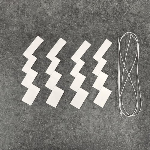 Yamaichi Shoten New Year Decoration Shimenawa 2 Shaku White Sauce with Mizuhiki K-42216