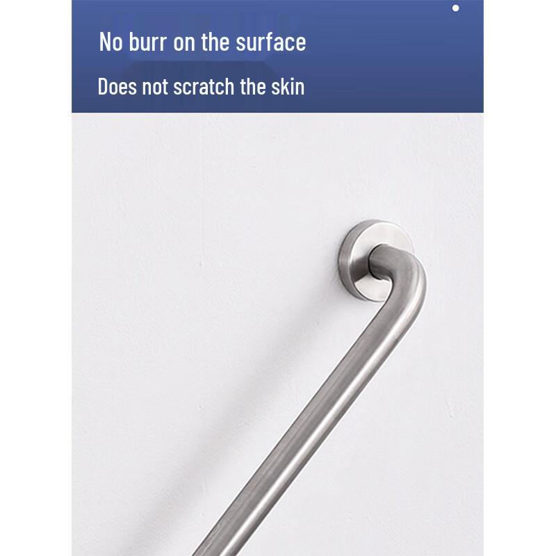 Stainless Steel L-Shaped Bathroom Safety Grab Bar