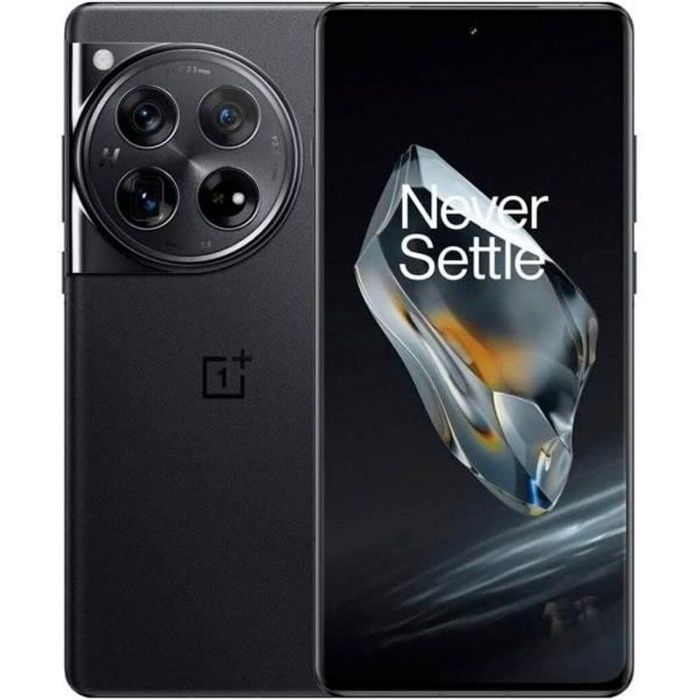 OnePlus 12 5G 16 GB/512 GB Svart (Silkeaktig Svart) Dobbelt SIM