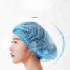 100 PCS Disposable Non Woven Bouffant Caps One Size Fits Most Breathable Anti Hair Shedding for Home Renovation Work