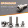 500Pcs Nut And Bolt Assortment Kitm2 M2.5 M3 M4 M5 Machine Screws 304 Stainless Steel Combination Screws For Electronicsmotorcyclediy Projects K-188
