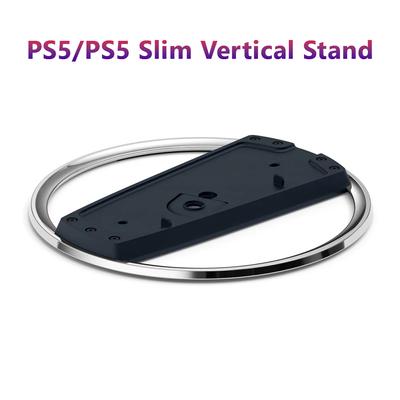 Vertical Stand for PS5 and PS5 Slim Console, Original 1:1 Metal Base for Playstation 5 Disc and Digital Edition Accessories
