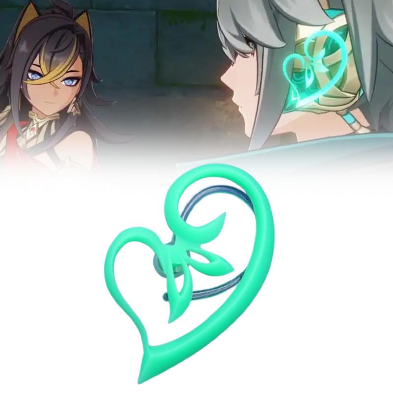 Akasha Impact Genshin Earrings Props Luminous Cosplay Eardrop Jewelry Gift Fans