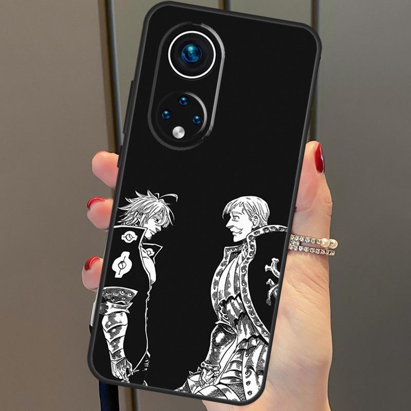 Escanor Seven Deadly Sins Pouzdro pro Honor 50 Pro Huawei P30 Lite P40 P20 P50 Pro P Smart Z 2019 Mate 20 Lite Kryt