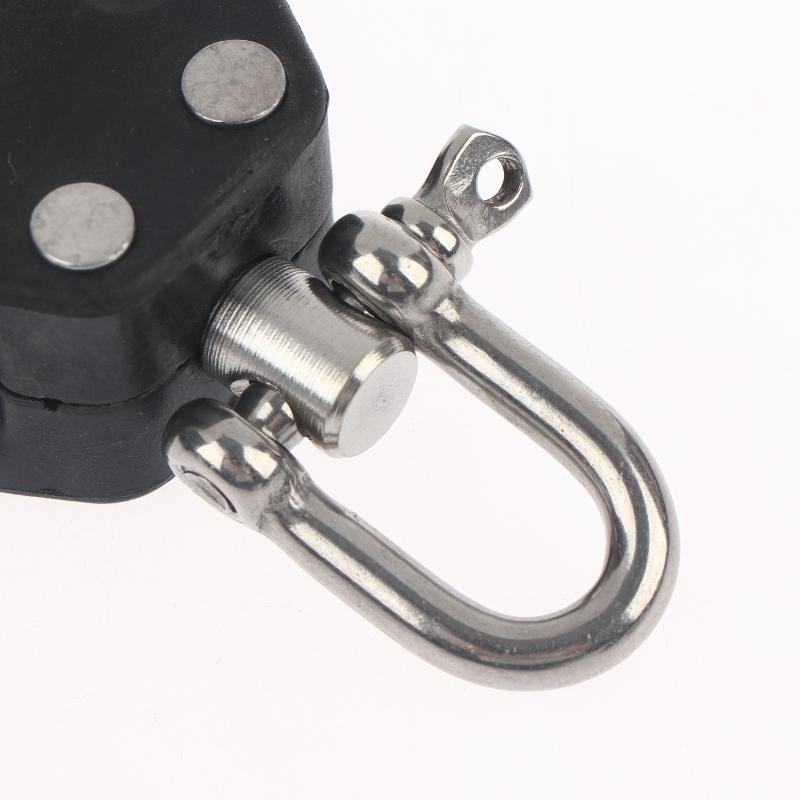 Universal Sailboat Sheave Block High Load Plain Bearing Rope Runner for Marine Rigging Sailing Hoisting Works