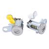 Front Door Lock Cylinder Set 6905135070 Left Right Bonnet Fuel Lock with 2 Keys for Tacoma 1995‑2004