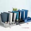 Deli Thickened 4-Grid File Holder with Pen Holder