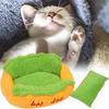 Cushion Pet Bed Hot Dog House Lounger Warm Removable Washable Cat Animal Kennel