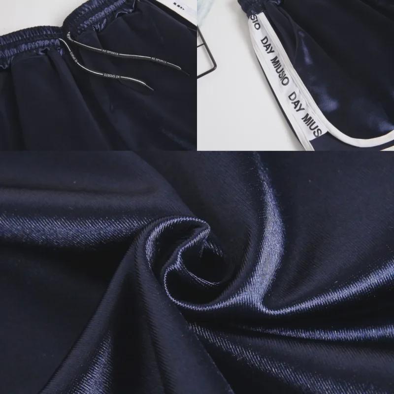 Women's Summer Loose Fit Elastic Waist Wide Leg Shorts for Outdoor Wear