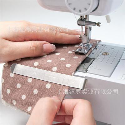 Pinces métalliques pour ourlets de couture, pinces d'ourlet, règle de mesure de 3 pouces, pinces de patchwork, pinces marqueurs de fixation pour couture (10 pcs)