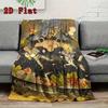 Delicious in Dungeon 2D Flat Pattern Flannel Blanket High quality All Seasons Warmth and Comfort Perfect for Christmas Gifts.PMT0914285
