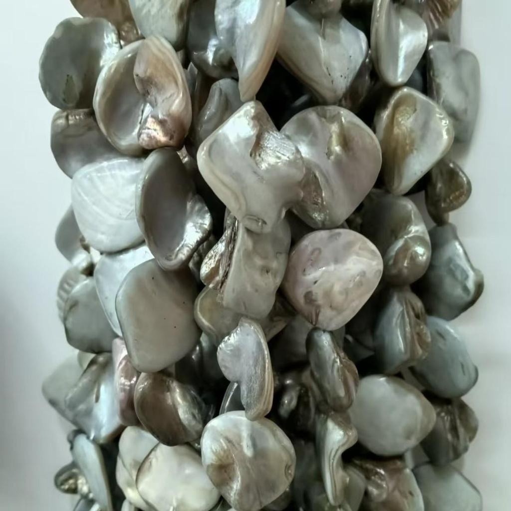Natural Coral Shell Beads, Two-Row Teeth Size, Jewelry Accessories In Stock