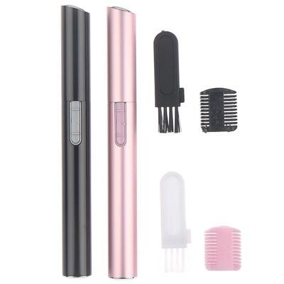 Electric Face Eyebrow Scissors Hair Trimmer Mini Portable Women Body Shaver