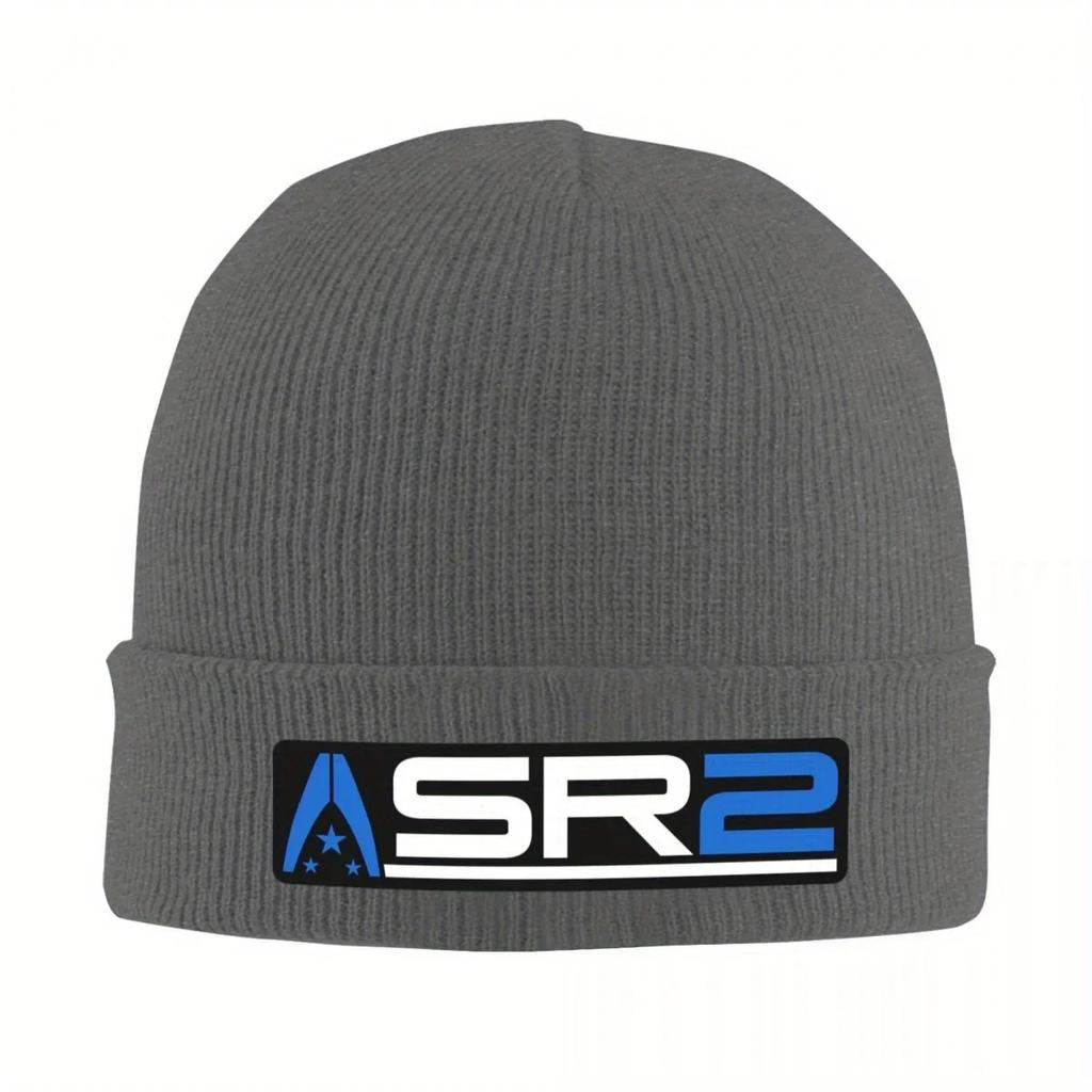 New NorUnisexdy SR Warm Knitted Cap Hip Hop Bonnet Hat Autumn Winter Outdoor Beanies Hats For Unisex Women Adult