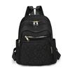 Fashionable Women's Backpack   Light Luxury Design Solid Color Versatile Basic Style Backpack Bolso Mujer