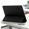 For Xiaomi Redmi Pad SE 11 2023-inch, Soft Silicone Case Ultra Thin Trifold Stand PU Leather Protective Cover, Auto Sleep / Wake