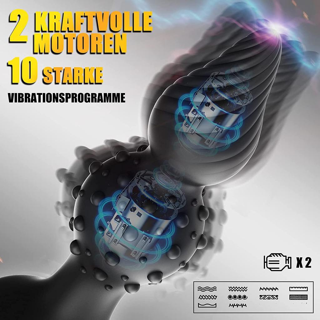 Erwachsene Spiele Butt Plug Prostata Massagegerät Sex Masturbation Cup Sexspielzeug 18