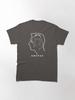 Depeche Mode Members Matryoshka Profile White Outline Black Background + DMCPAV Logo Classic T-Shirt