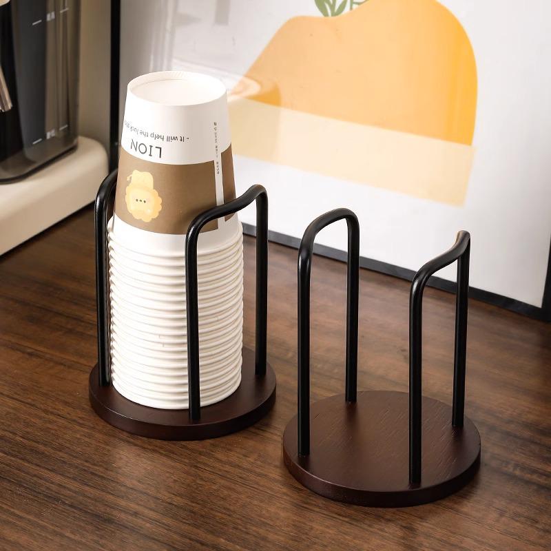 Newcomer Discount: High-Value Disposable Cup Holder - Desktop Coffee Storage Rack
