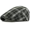 Ht4781 Berets Spring Summer Men Women Cap Vintage Plaid Artist Painter Beret Hat Male Female Ivy Flat Cap Adjustable Beret Caps