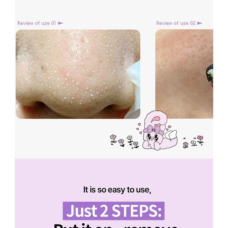 ilso Natural Mild Clear Nose Pack Esther Bunny Edition