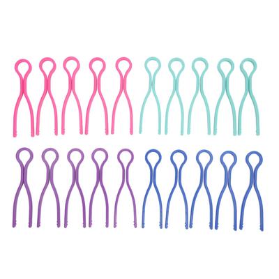 20pcs Bobbin Threads Clip Long Plastic Material Random Color Small Lightweight Portable Practical